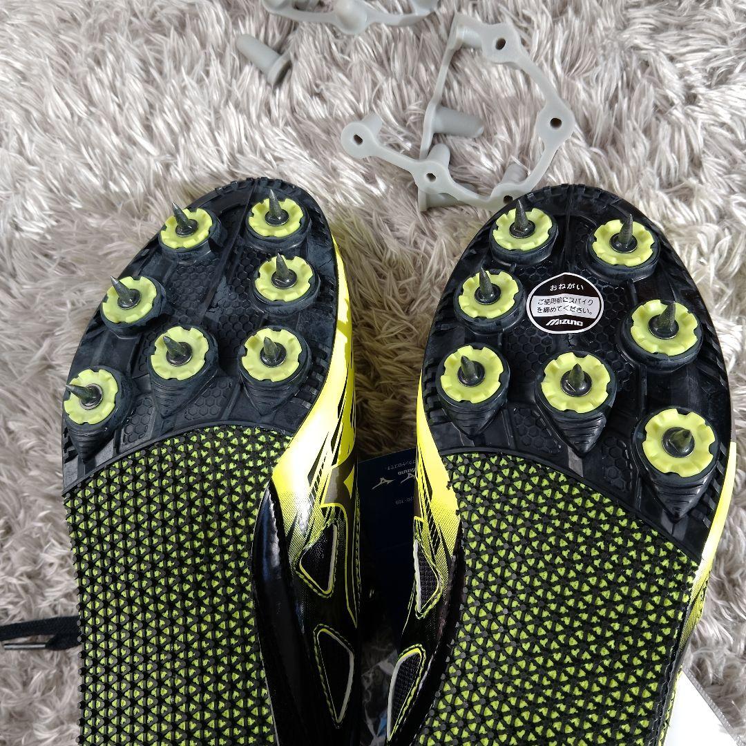 新品　Mizuno スパイクシューズ WIDE 24.5　短　中　長距離　走幅跳