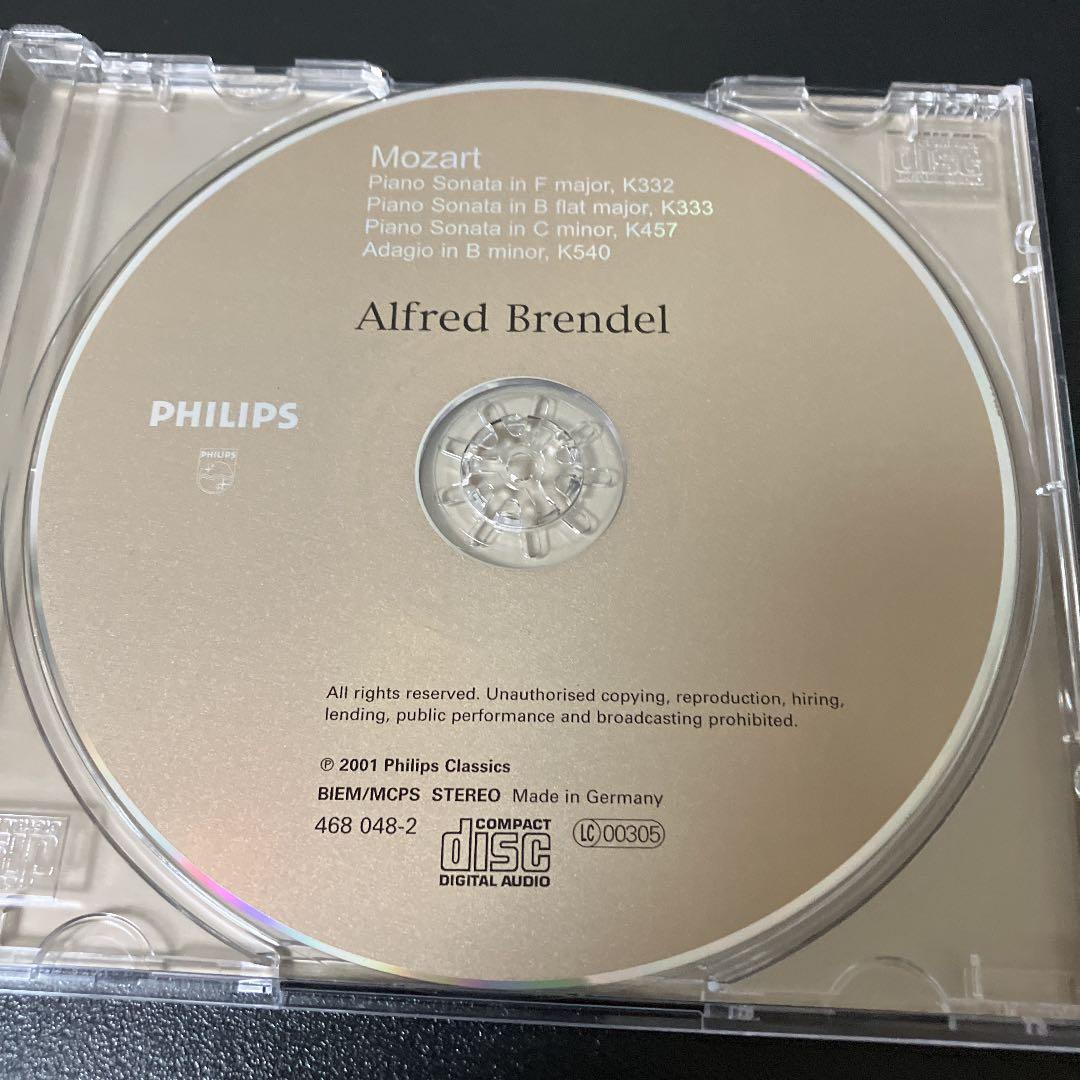 【売約済】ブレンデル／モーツァルトpソナタ12.13.14番、アダージョK540