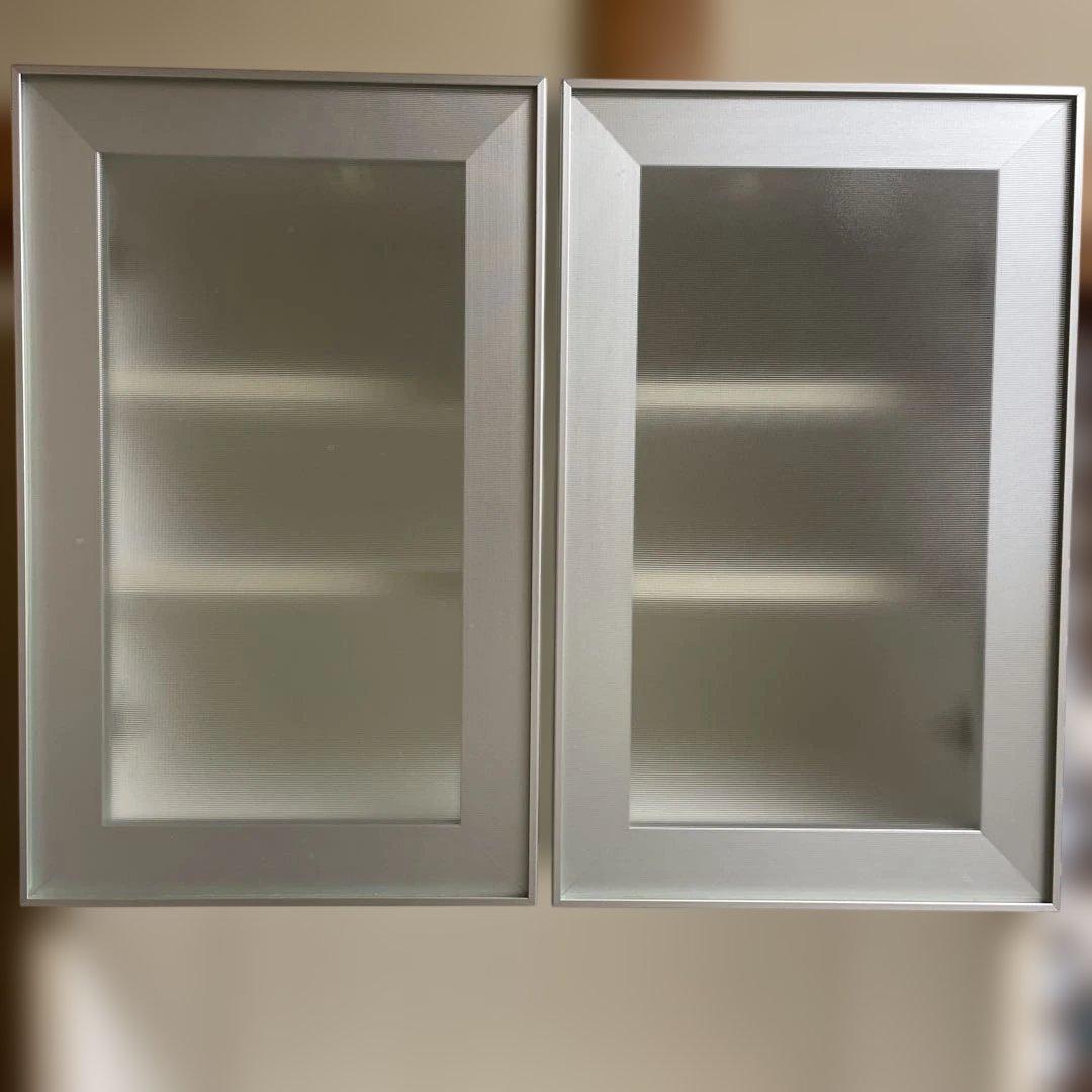 NITORI ニトリ♡食器棚 キッチンカウンター ガラス扉 白 ホワイト