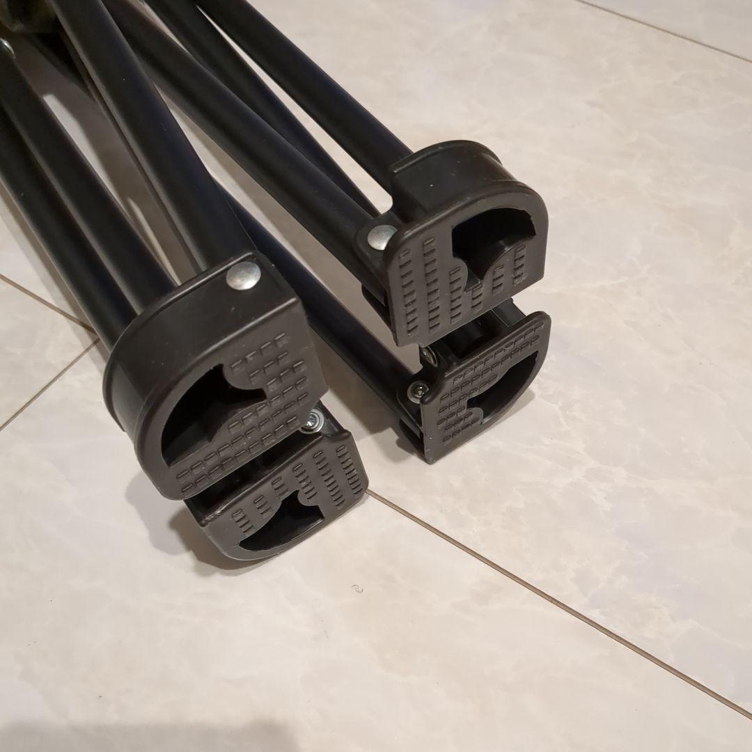 ニトリ バタフライチェア オットマン セット ブラウン 茶色 折り畳み 中古