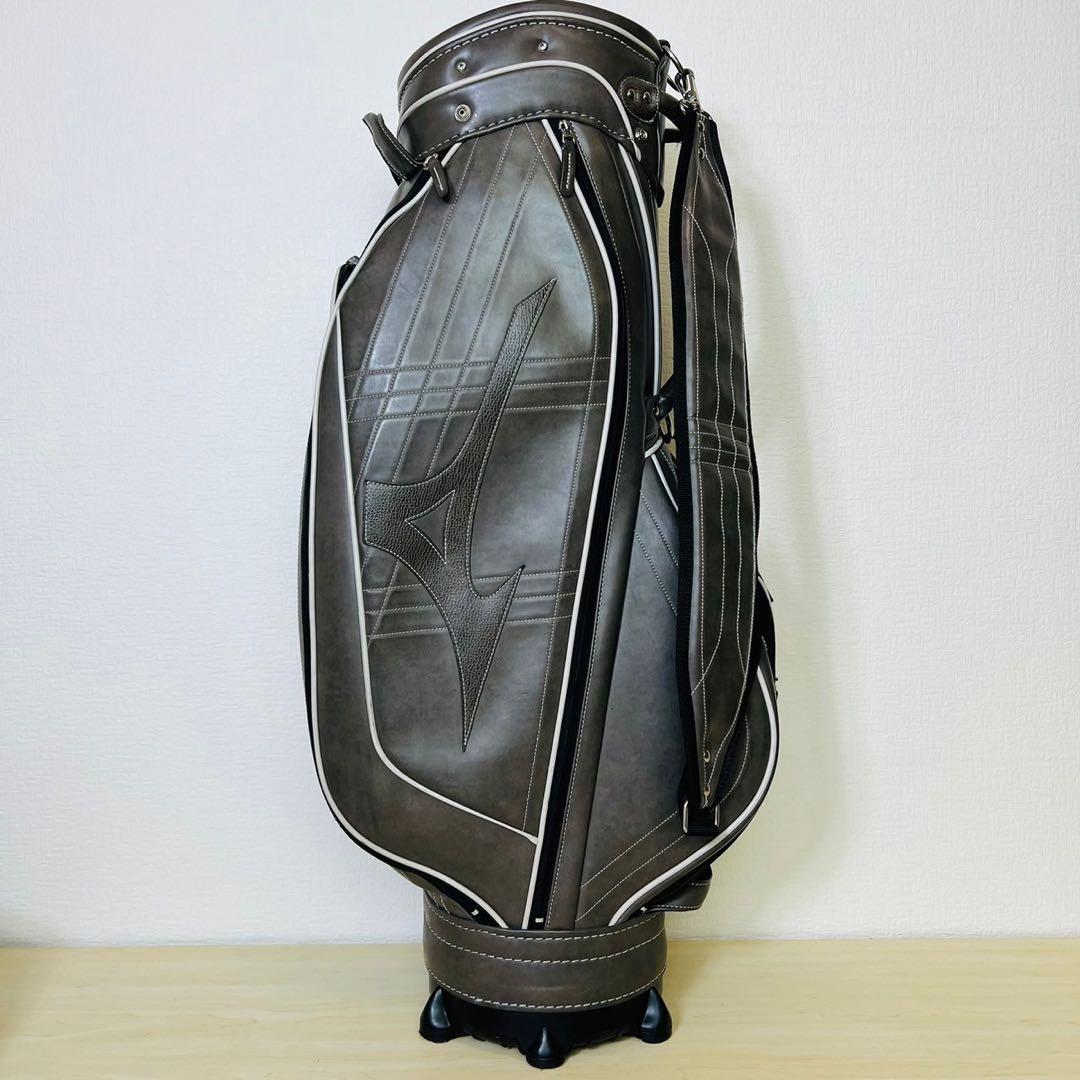 MIZUNO キャディバック ミズノ ゴルフ用品 黒 ブラック カッコイイ