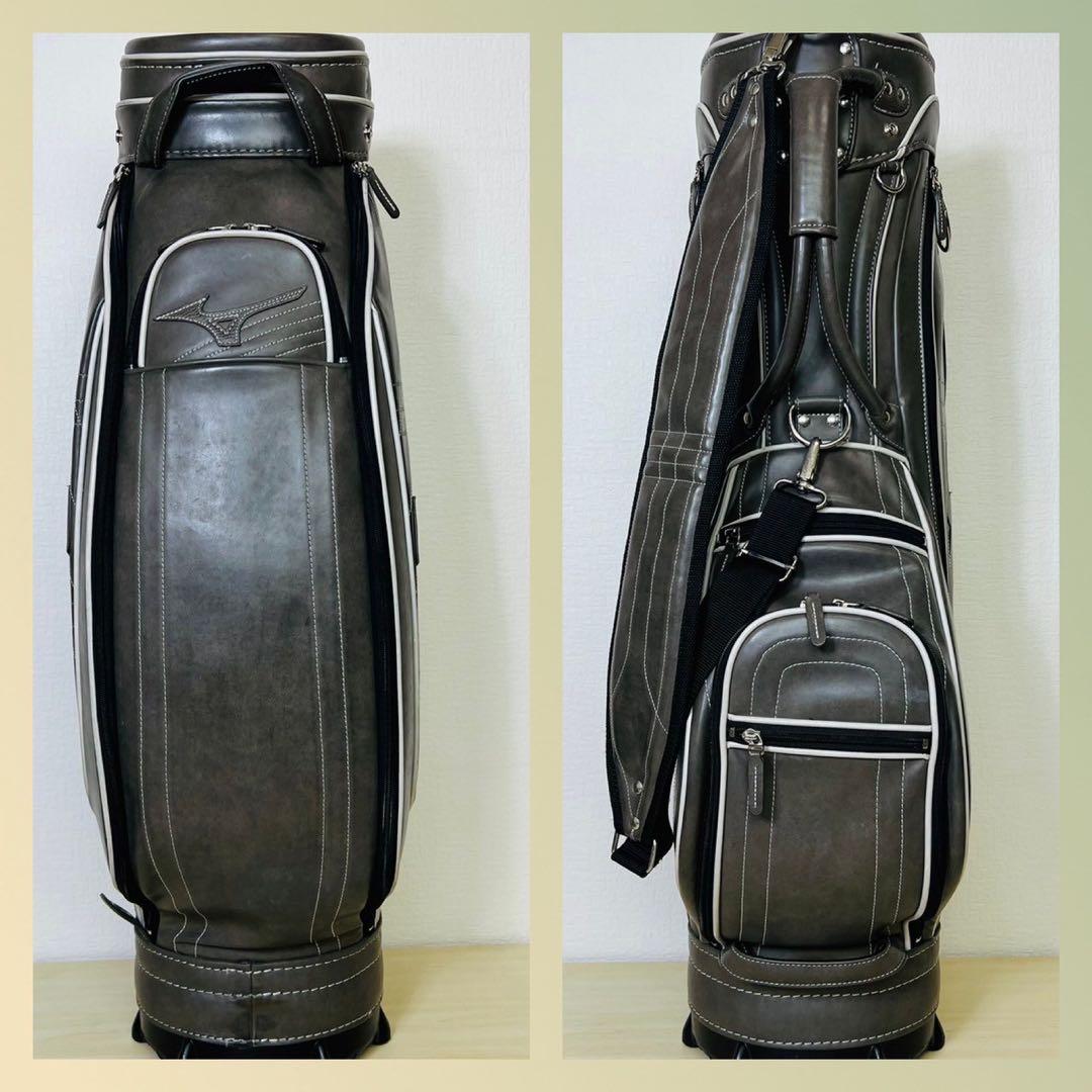 MIZUNO キャディバック ミズノ ゴルフ用品 黒 ブラック カッコイイ