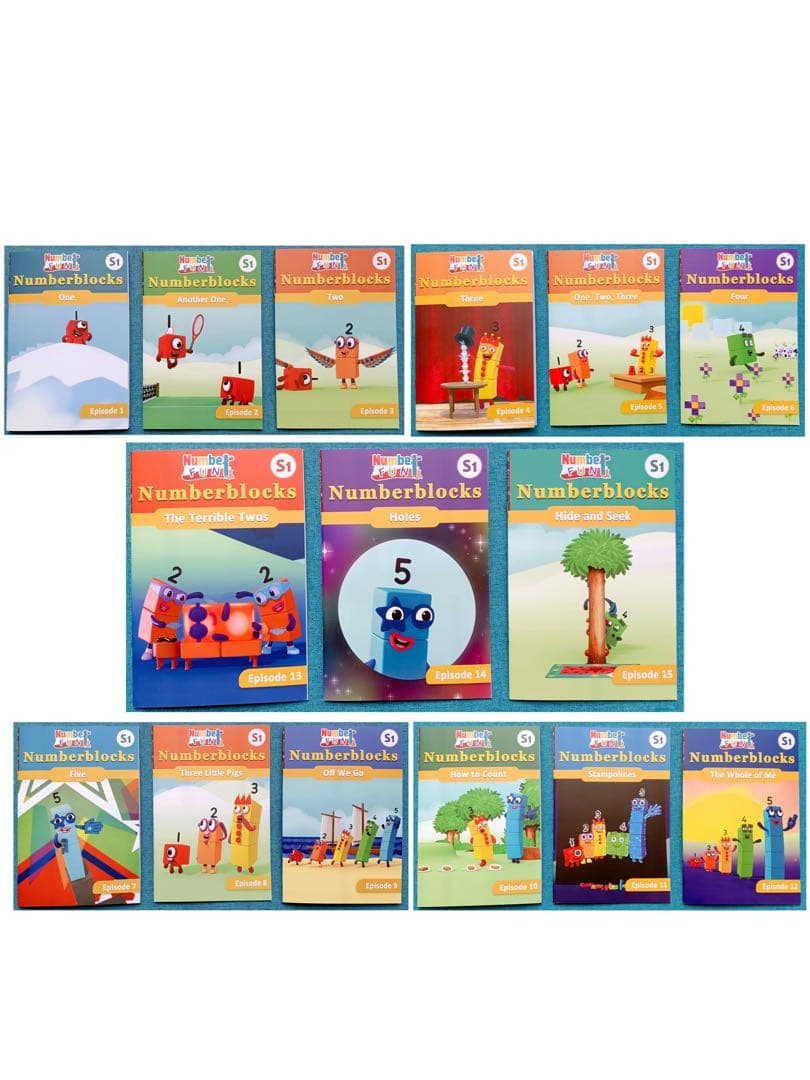 ナンバーブロックス　シリーズ1-3　マイヤペン付　NumberBlocks 洋書