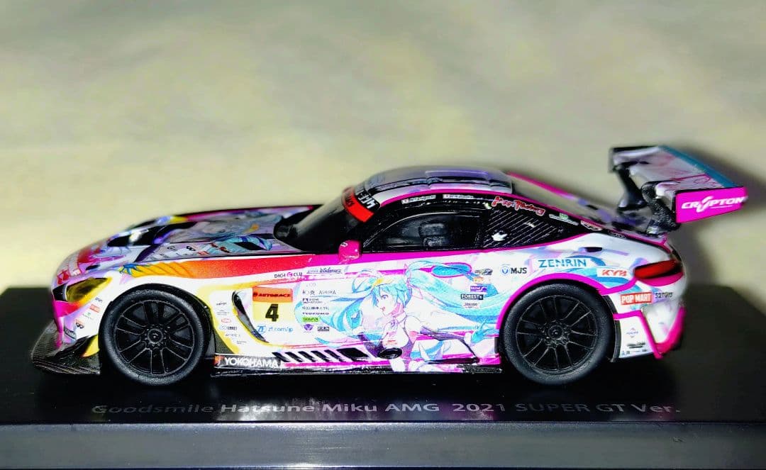 MINIMAX　　G.S 初音ミク　AMG 2021 SUPER GT Ver.