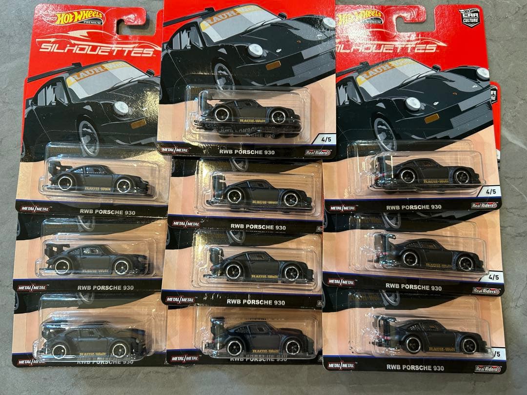 ミニカー HOT WHEEL premium RWB PORSCHE 930