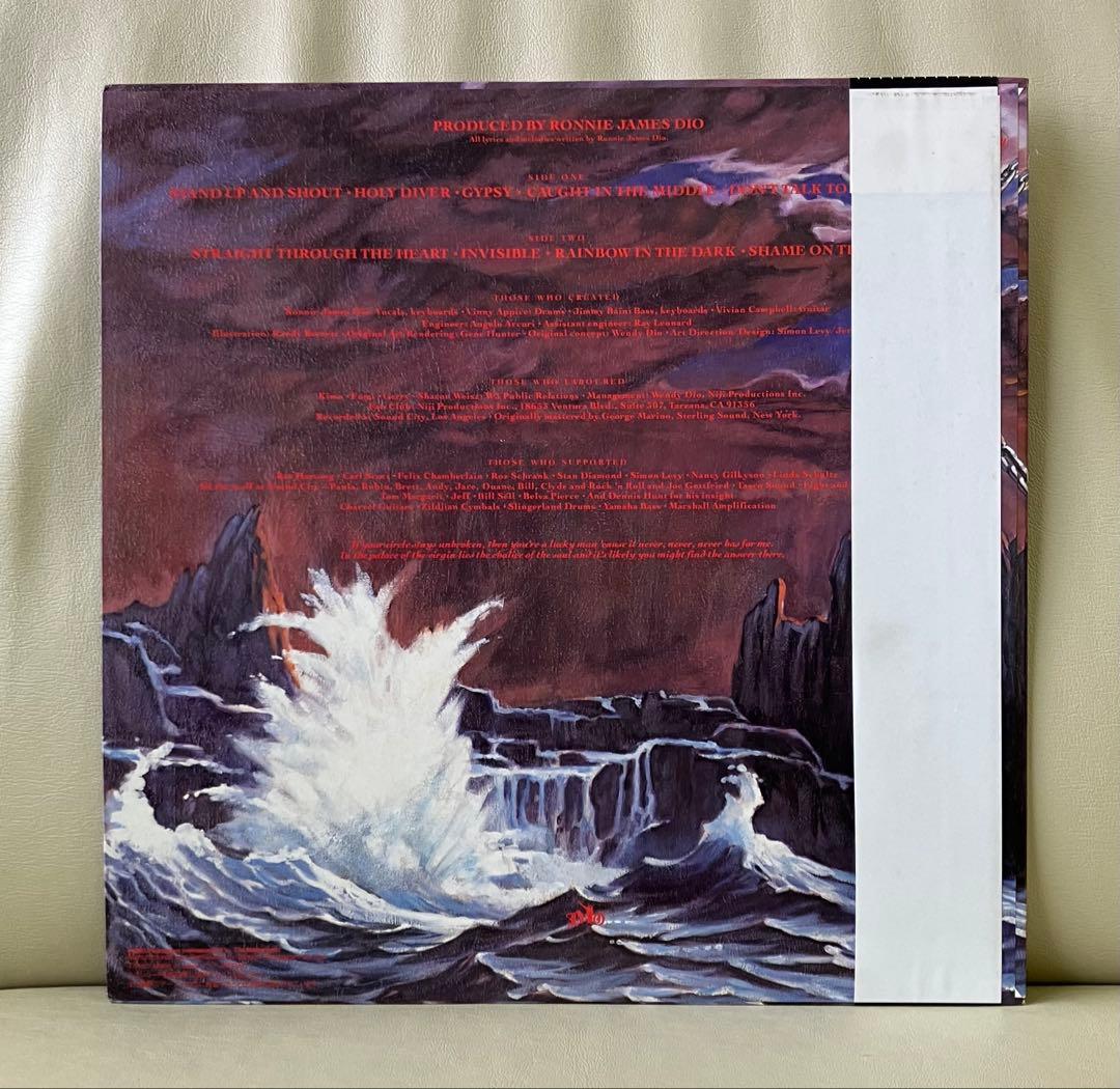 【LP・国内オリジナル盤】Dio – 情熱の炎/Holy Diver・HR/HM