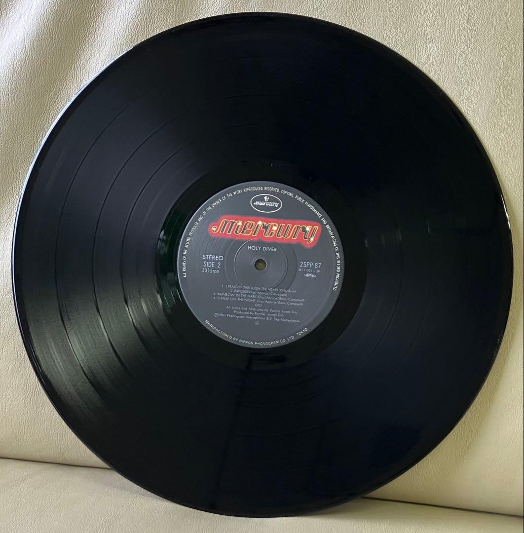 【LP・国内オリジナル盤】Dio – 情熱の炎/Holy Diver・HR/HM