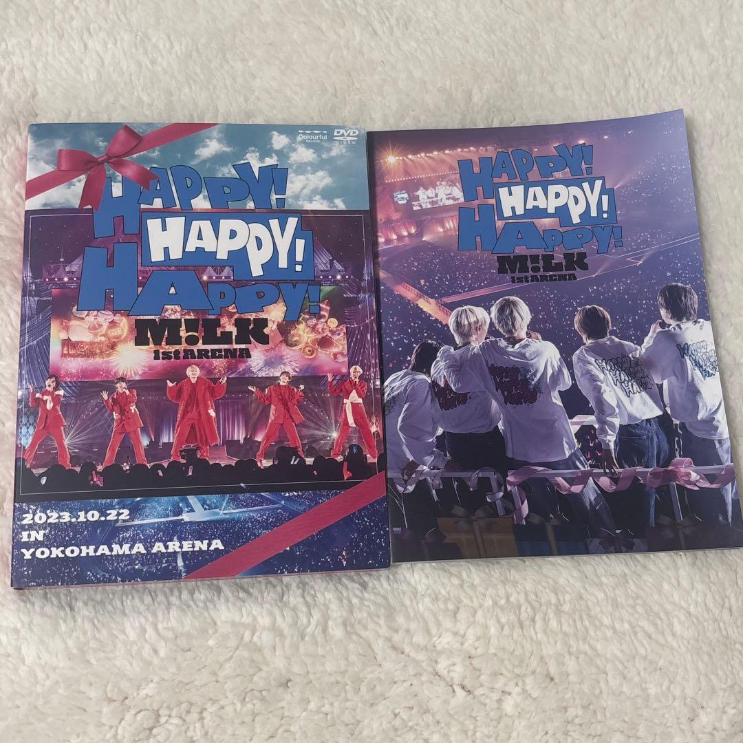M!LK Happy!Happy!Happy! 初回限定盤3DVD&フォトブック