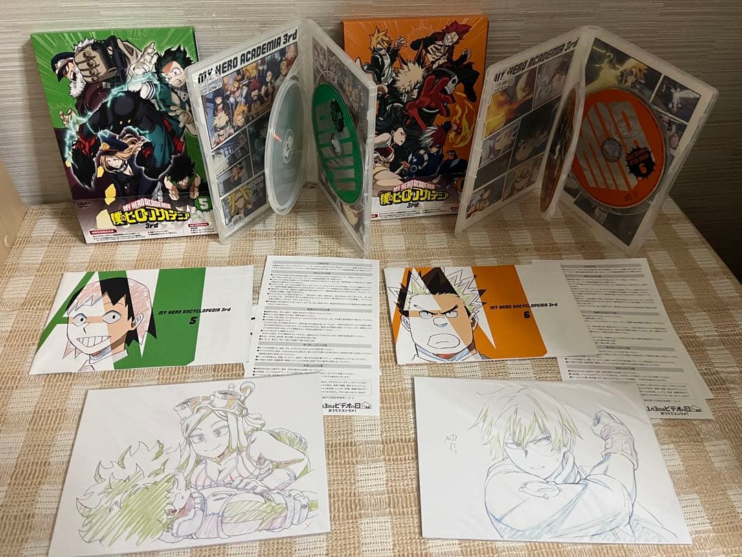僕のヒーローアカデミア 3rd 初回全8巻セット DVD