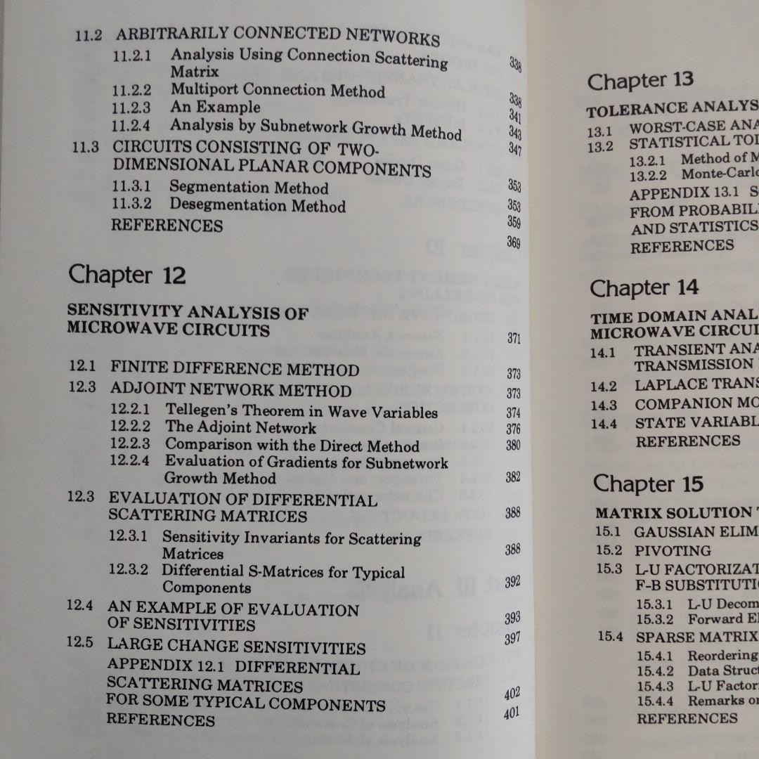 洋書 Computer-Aided Design of Microwave
