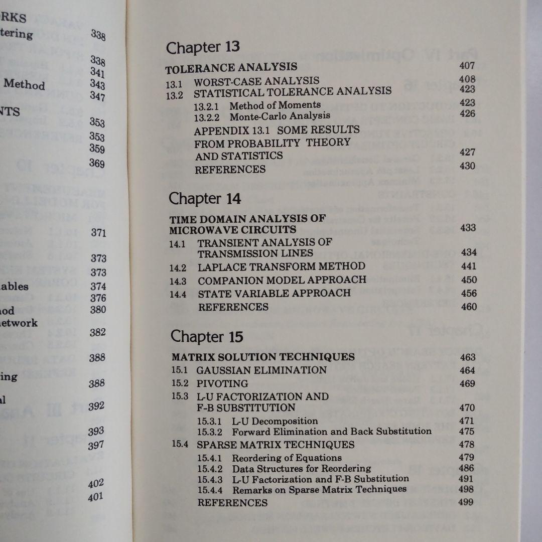 洋書 Computer-Aided Design of Microwave