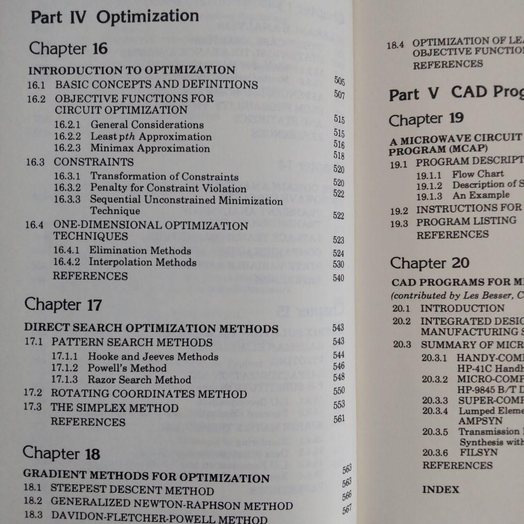 洋書 Computer-Aided Design of Microwave