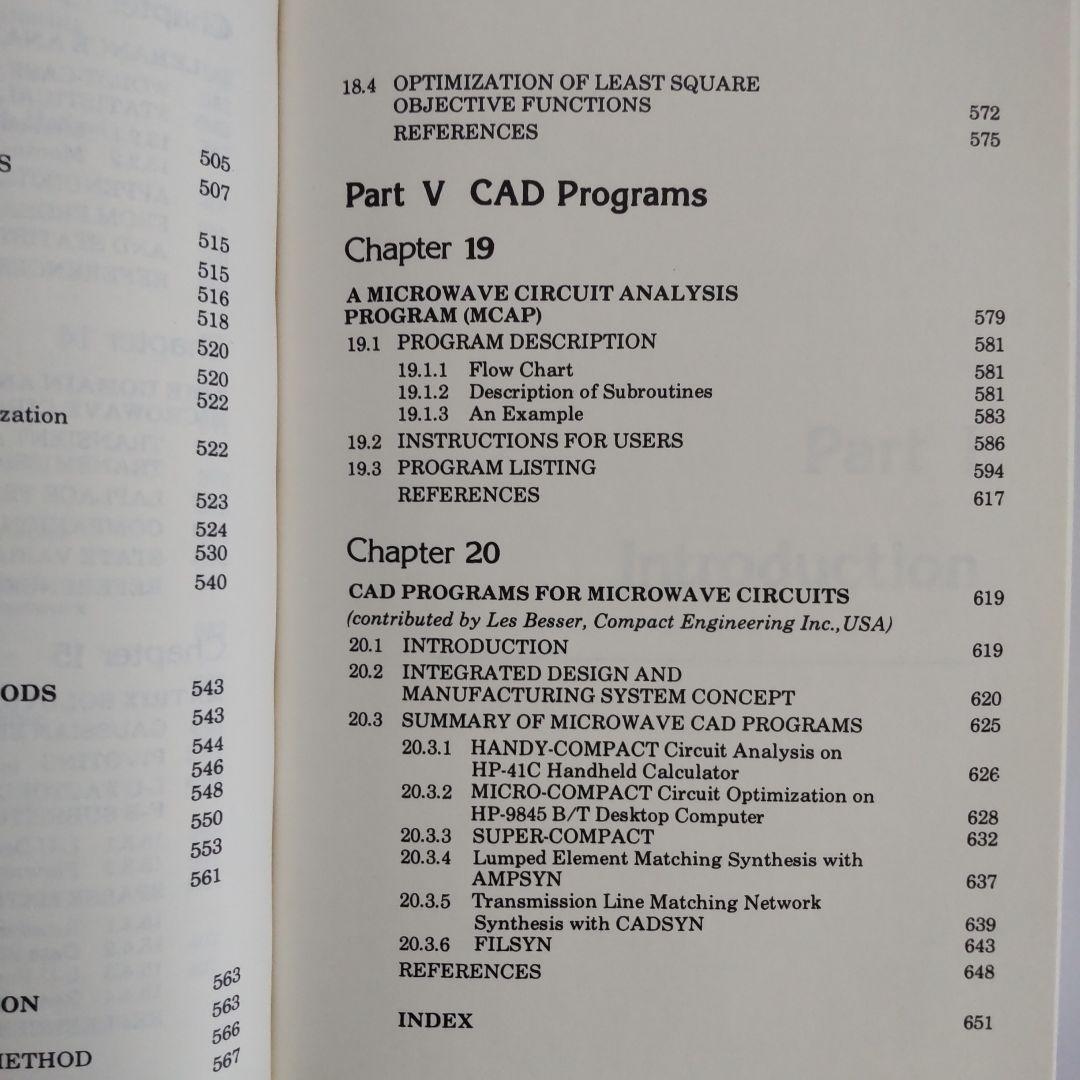 洋書 Computer-Aided Design of Microwave