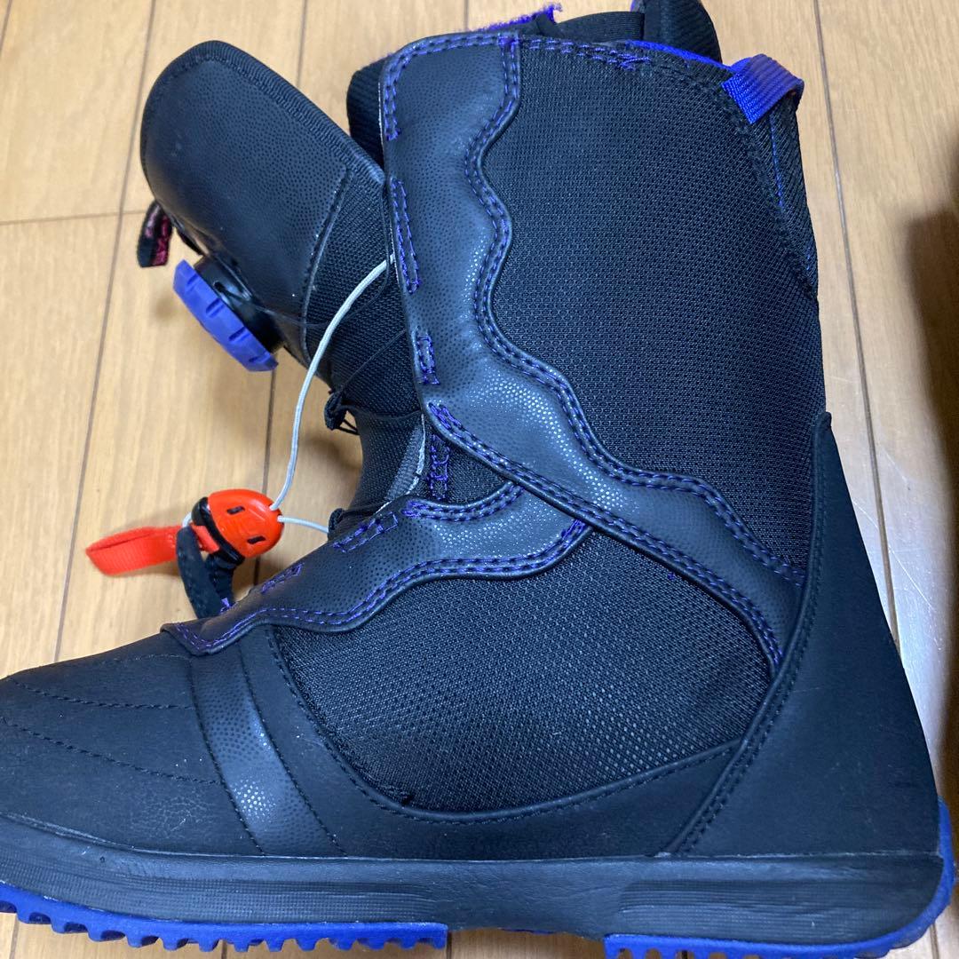 BURTON BOA スノーボードブーツ 黒/紫