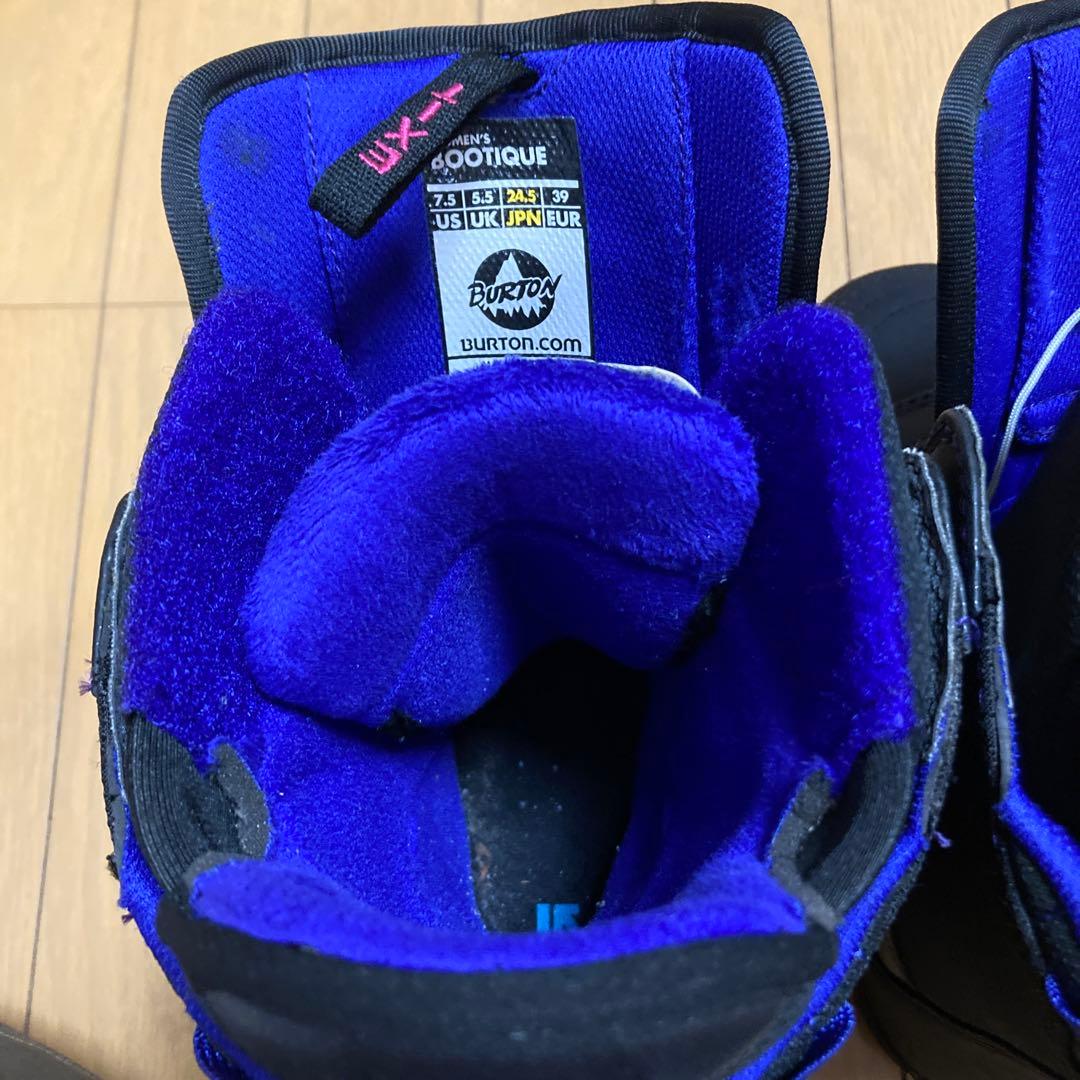 BURTON BOA スノーボードブーツ 黒/紫