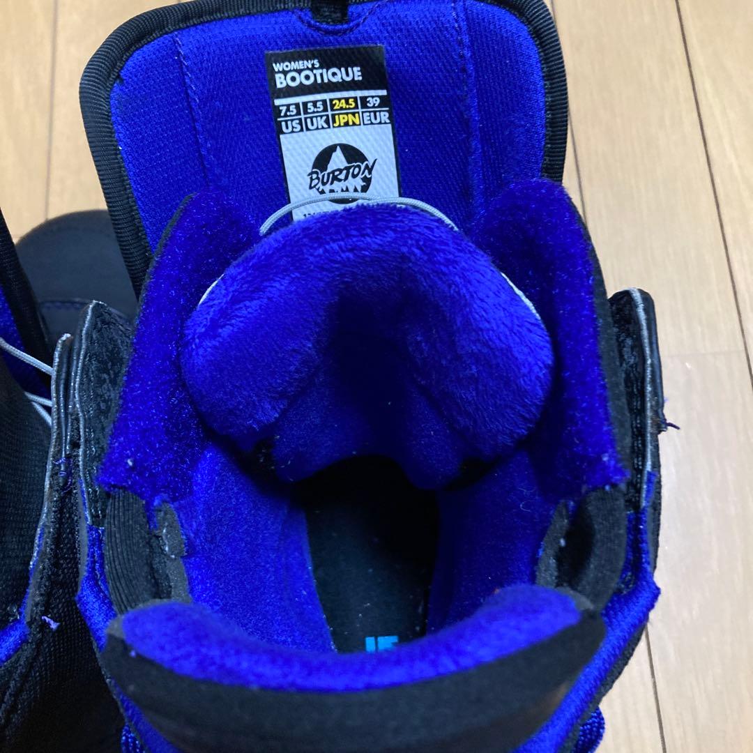 BURTON BOA スノーボードブーツ 黒/紫
