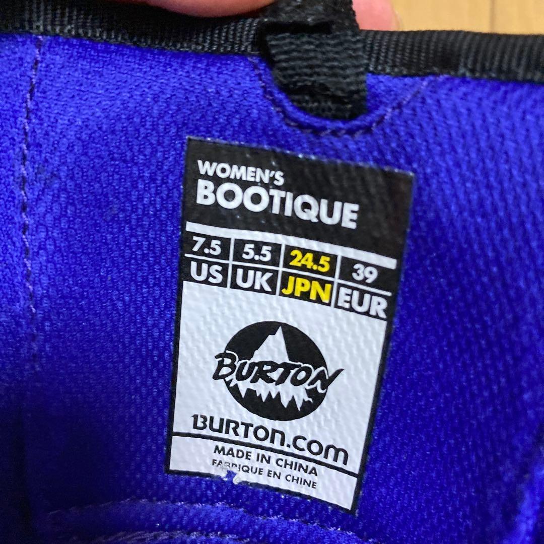 BURTON BOA スノーボードブーツ 黒/紫