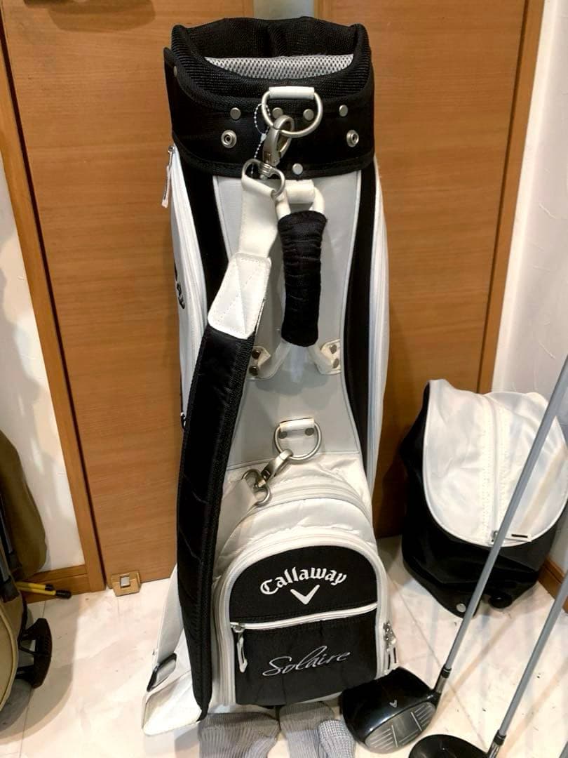 良品　キャロウェイ　ソレイユ　モノトーンカラー　レディースゴルフクラブ セット