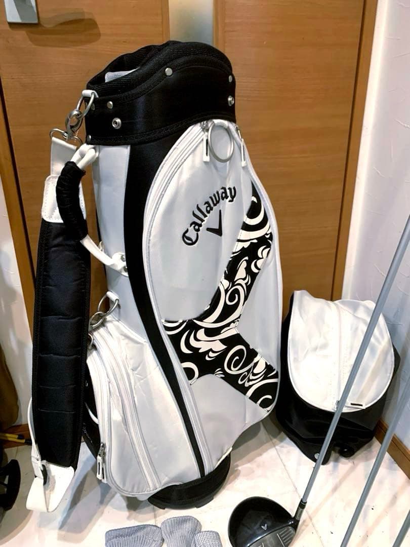 良品　キャロウェイ　ソレイユ　モノトーンカラー　レディースゴルフクラブ セット