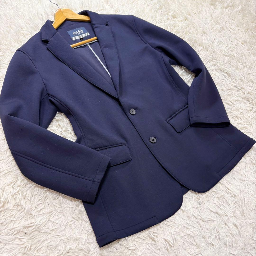 mutaMARINE ボンディング テーラードジャケット　ネイビー