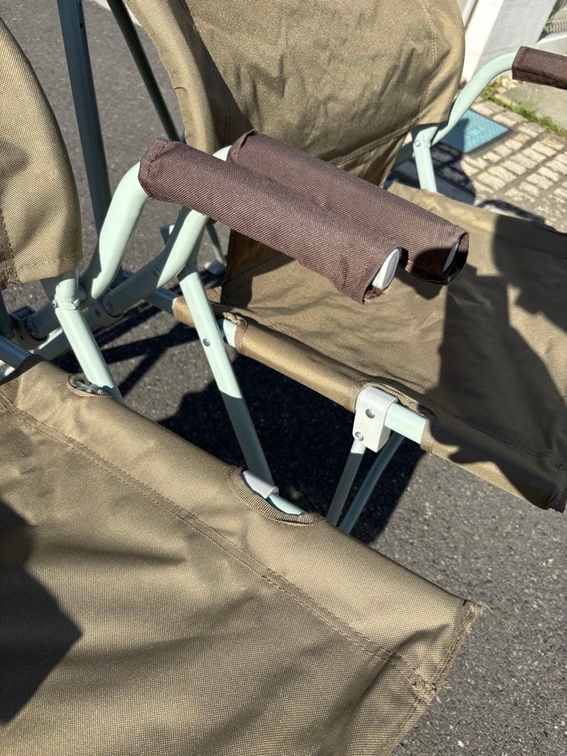 LOGOS Life バックホールドチェア【2脚セット】