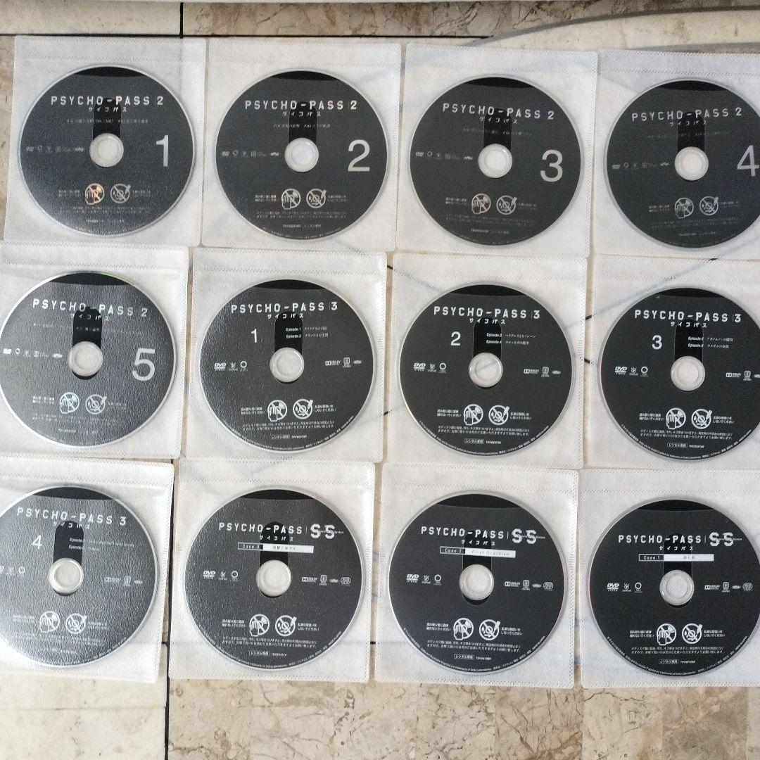 アニメ【PSYCHO-PASS】サイコパスDVD　全12巻　ノイタミナ