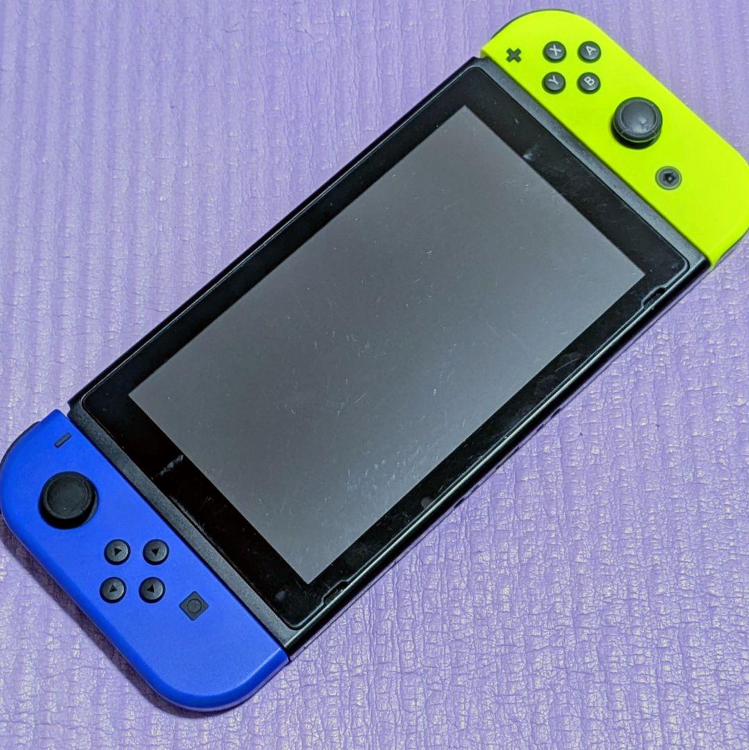 バッテリーなど新品　ニンテンドースイッチ 本体 32Gカードなどおまけ多数