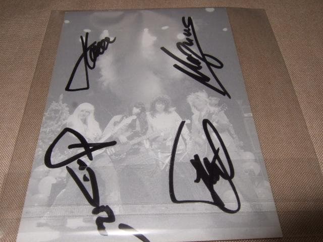 BLIND GUARDIAN,サイン入りカード,ブラインド・ガーディアン, 新品