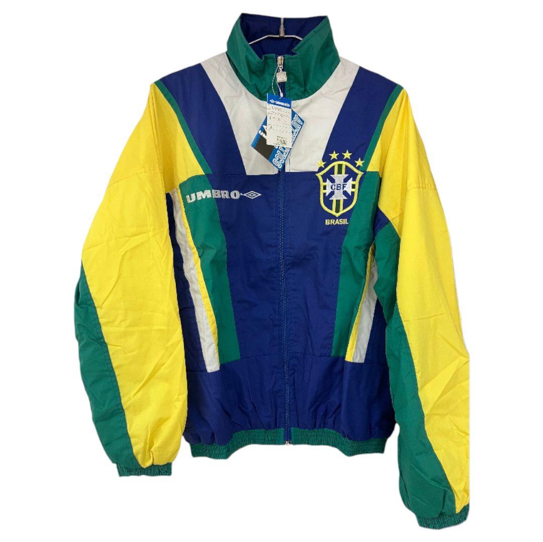 94-95 ブラジル代表　UMBROオフィシャル　ウィンドブレーカー上下セット