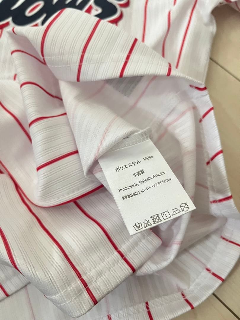 ヤクルトスワローズ　応援　ユニフォーム　サイズS バレンティン　マジェスティック