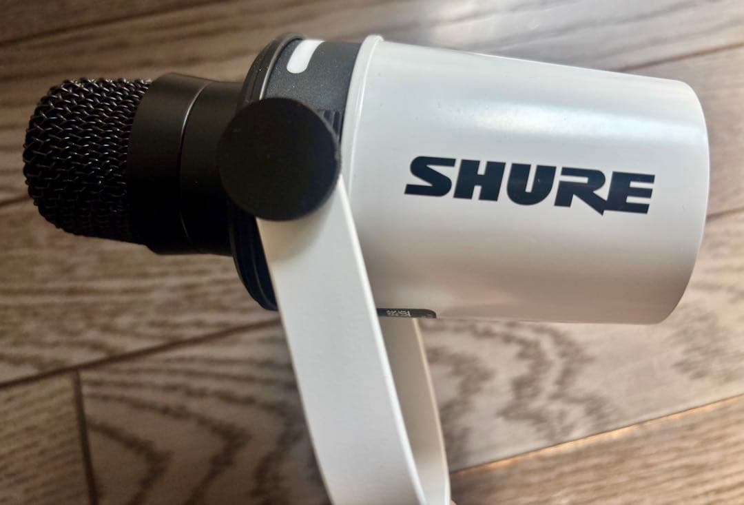 SHURE MV7+-W-J おしゃれなホワイトモデル