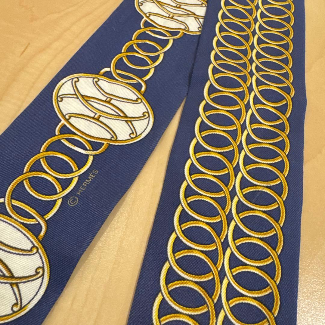 HERMES ツイリー バッグ用スカーフ