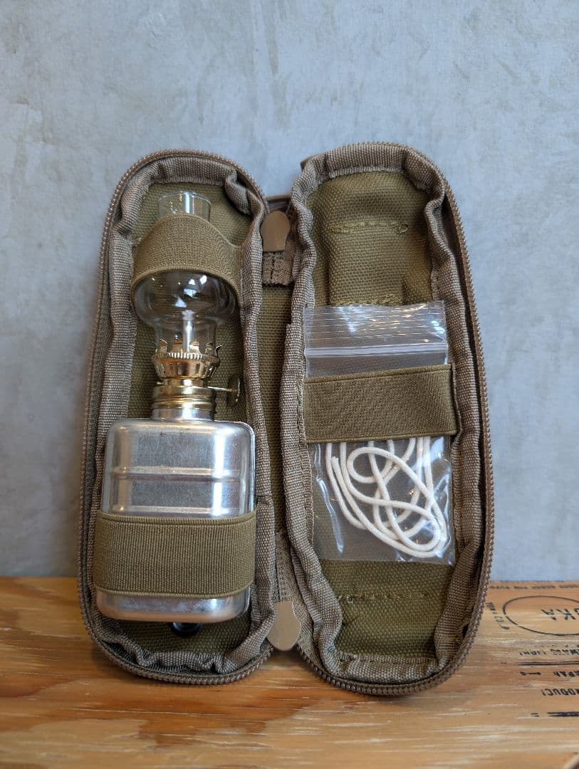 IRON LAMP CASEset　オイルランタン　替芯付き