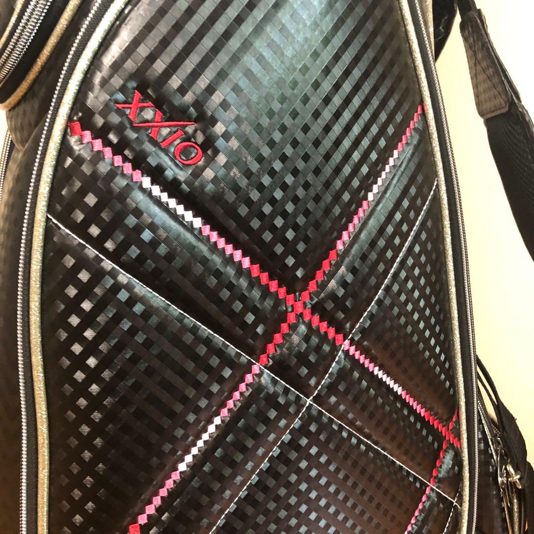 XXIO ゼクシオ キャディバッグ ブラック フード付き