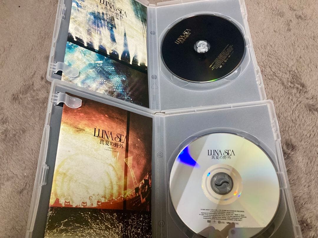 LUNA SEA 真冬の野外 真夏の野外 DVD SLAVE 河村隆一