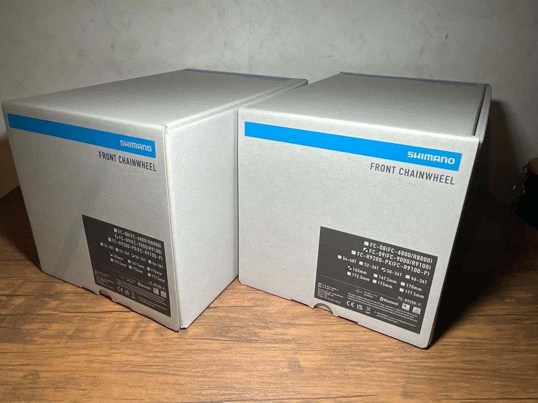 【2点セット】FC-09デュラエース　165mm／50-34T