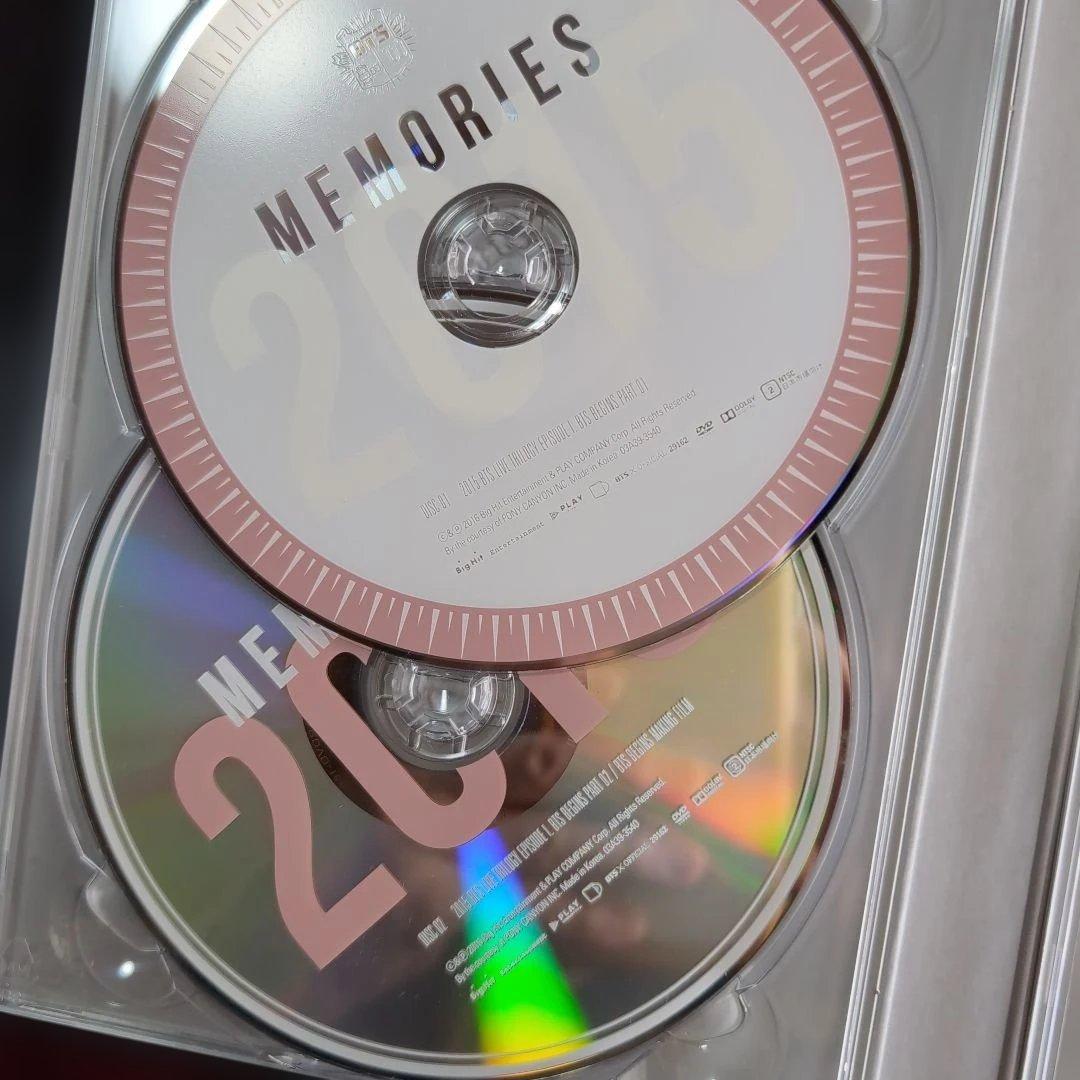BTS MEMORIES OF 2015 DVD 日本語字幕 磁気カード 正規品