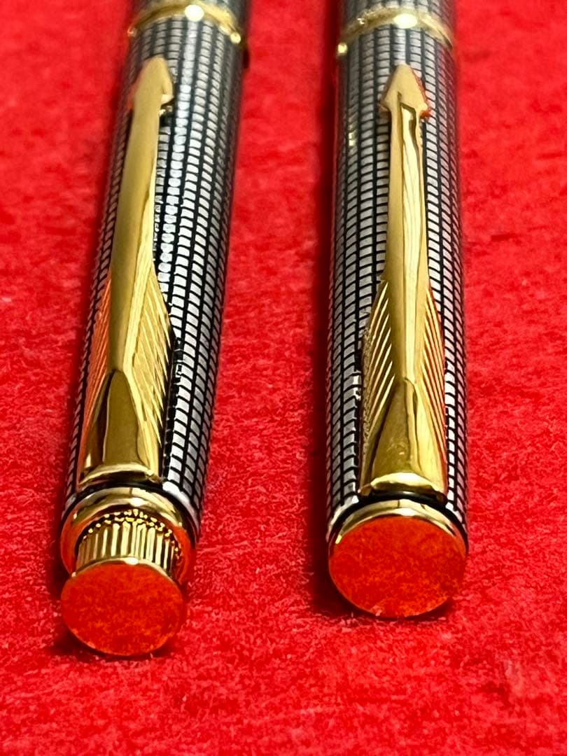 パーカーインシグニアボールペン&シャープペンシル❗️スターリングシルバー‼️美品‼️