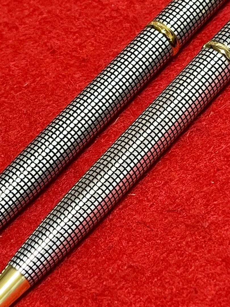 パーカーインシグニアボールペン&シャープペンシル❗️スターリングシルバー‼️美品‼️