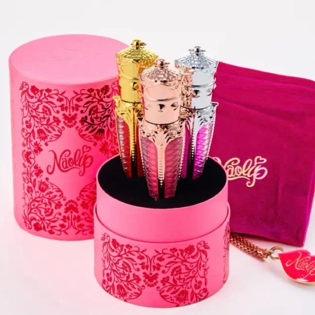 新品未開封　ナオリップ　Naolip リップグロス3本セット