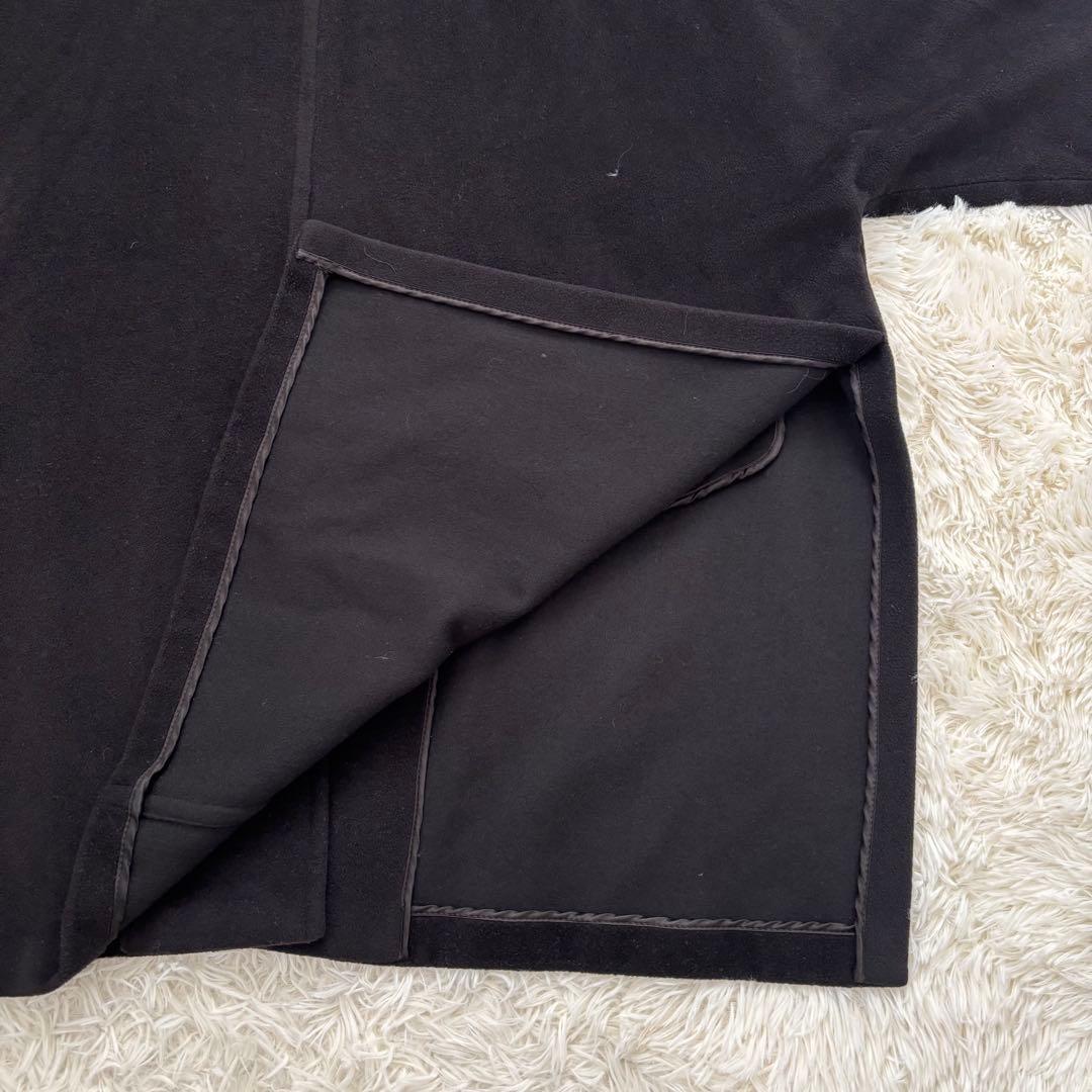 MaxMara マックスマーラ ウール×カシミヤ　ケープ風コート サイズ40 黒