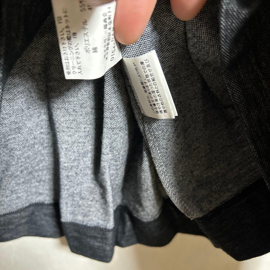 バーバリーBURBERRY ポロシャツ M ダークグレー