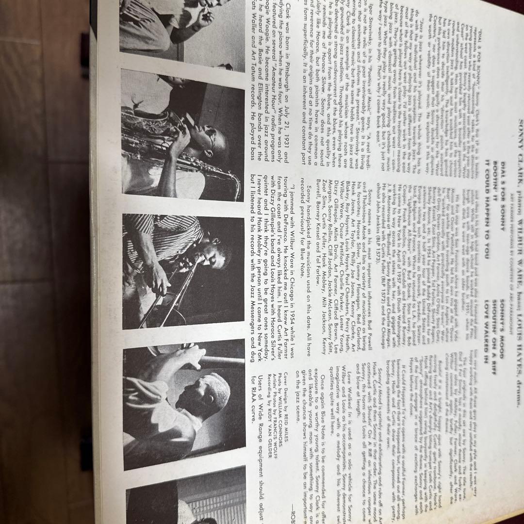 LPJAZZ米BLP1570 DIALＳFOR SONNY/SONNYCLARK
