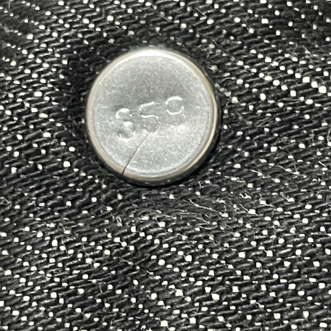 00s色残9割 太めシルエットリーバイス501先染めブラック縦落ちw30リジット