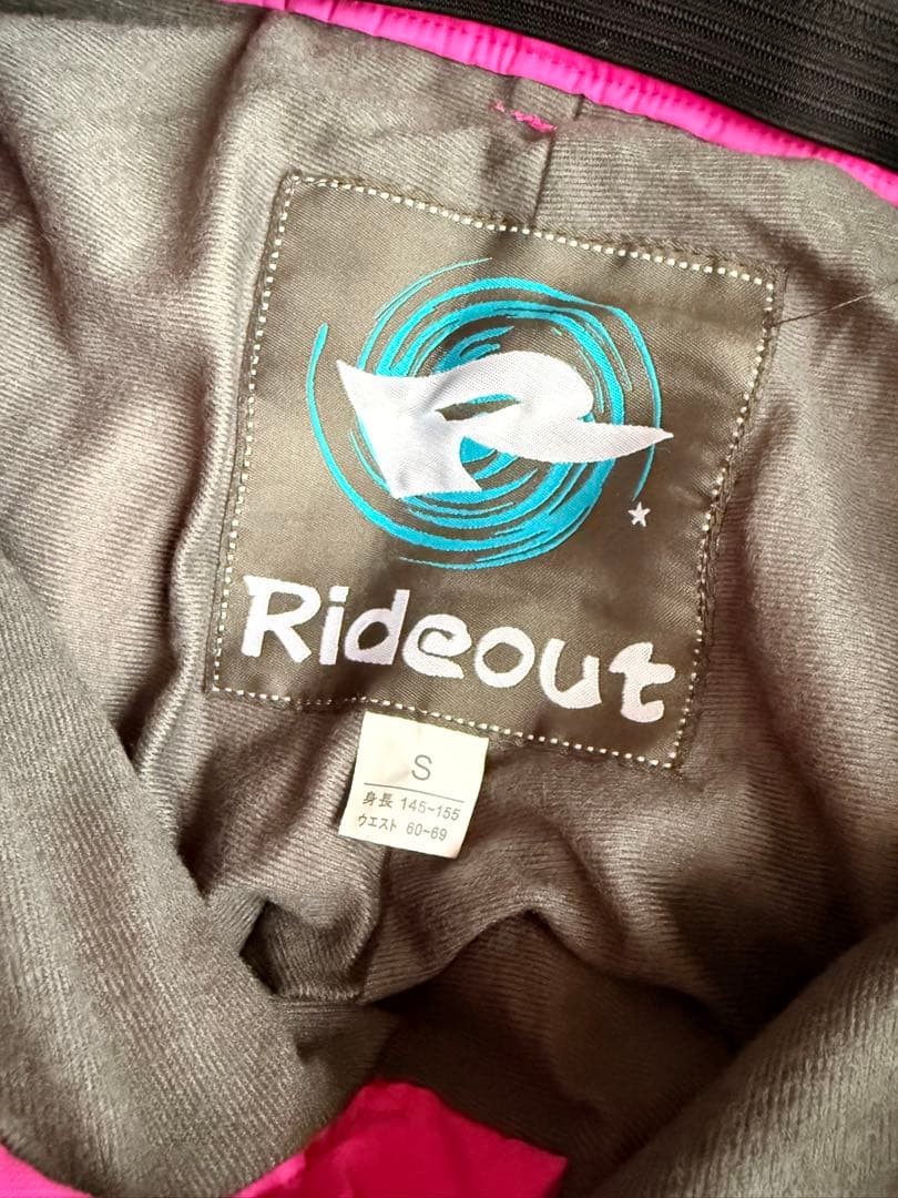 ACC スノーボードウェア ブラック/ピンク XS