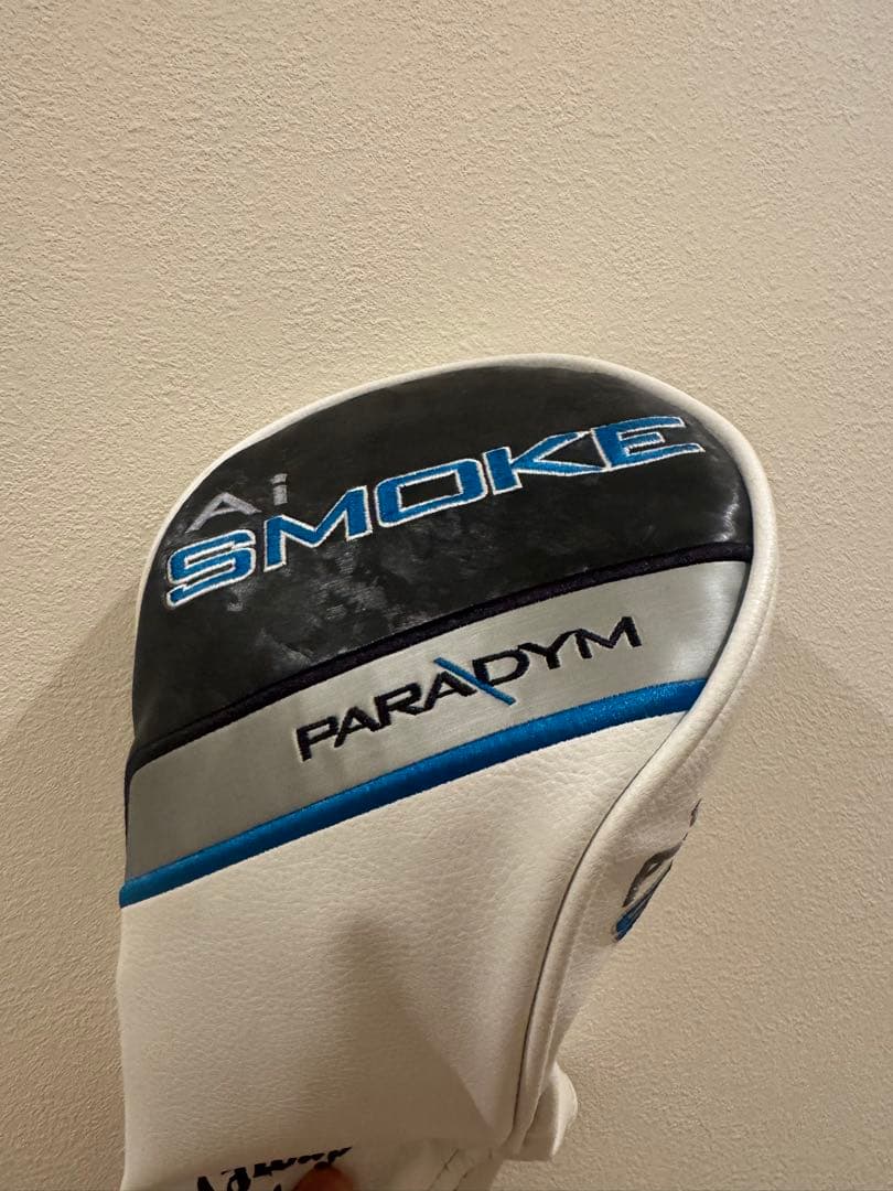 PARADYM SMOKE MAXドライバー ヘッドのみ 9度ヘッドカバー付き