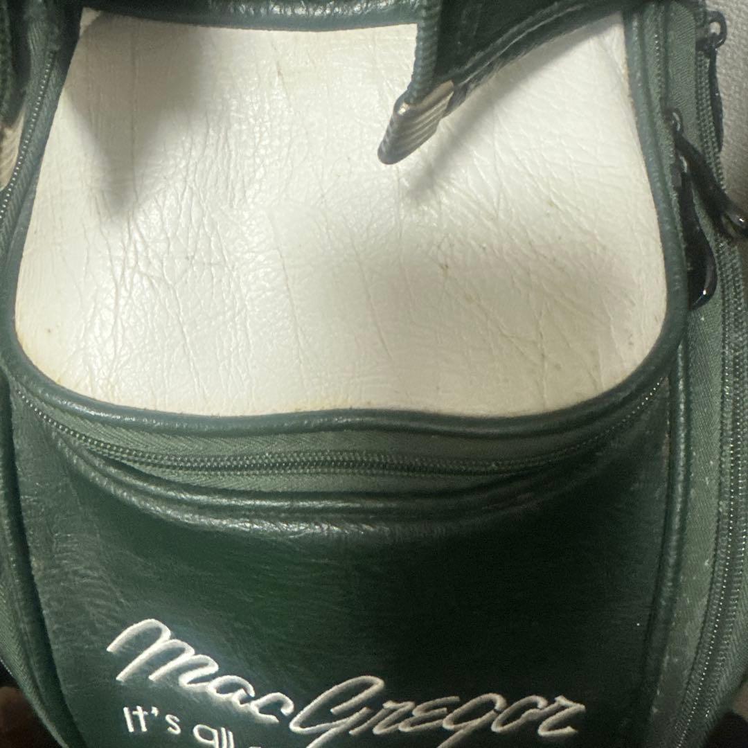 マグレガー　キャディバック　6分割　グリーン白