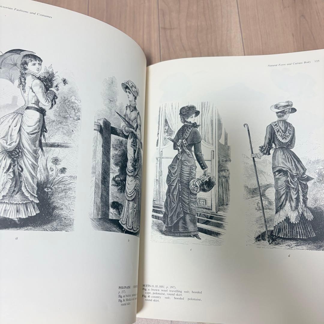 【洋書】VICTORIAN FASHIONS & 1867-1888