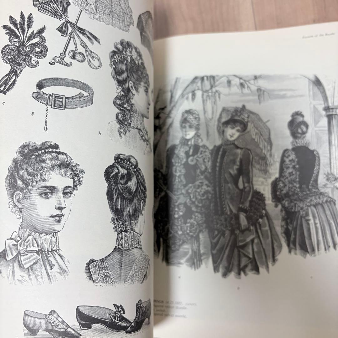 【洋書】VICTORIAN FASHIONS & 1867-1888