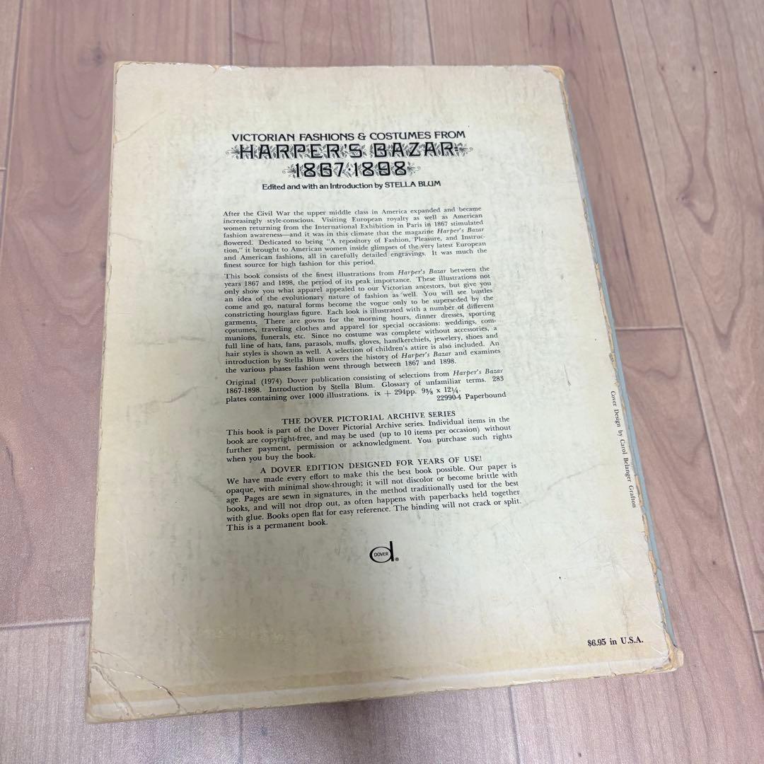 【洋書】VICTORIAN FASHIONS & 1867-1888